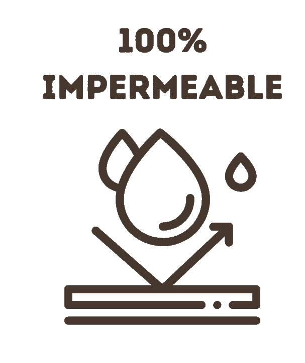 100% impermeable
